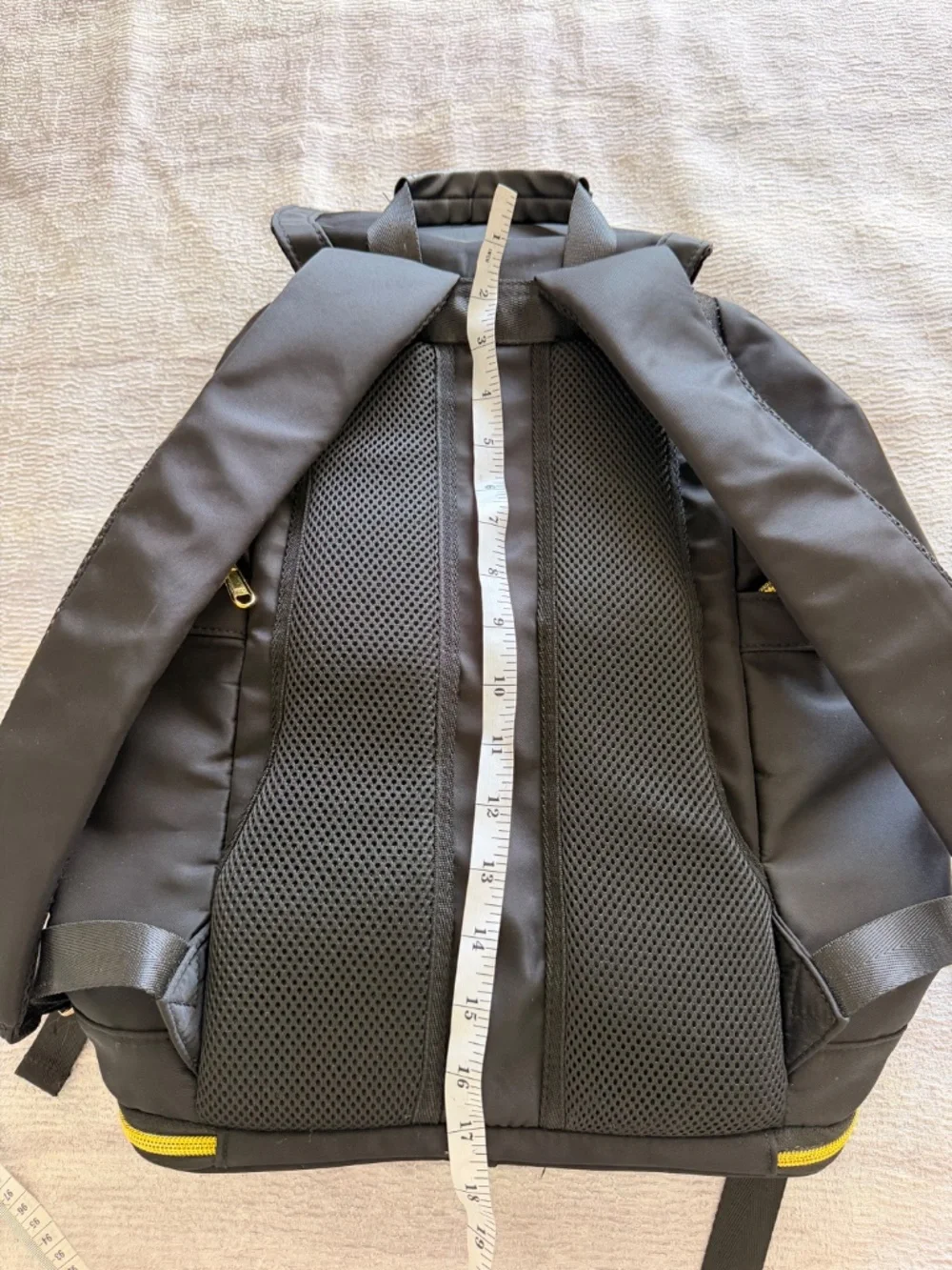 SPSM Basic Black Gold Backpack Gymnastics Sport